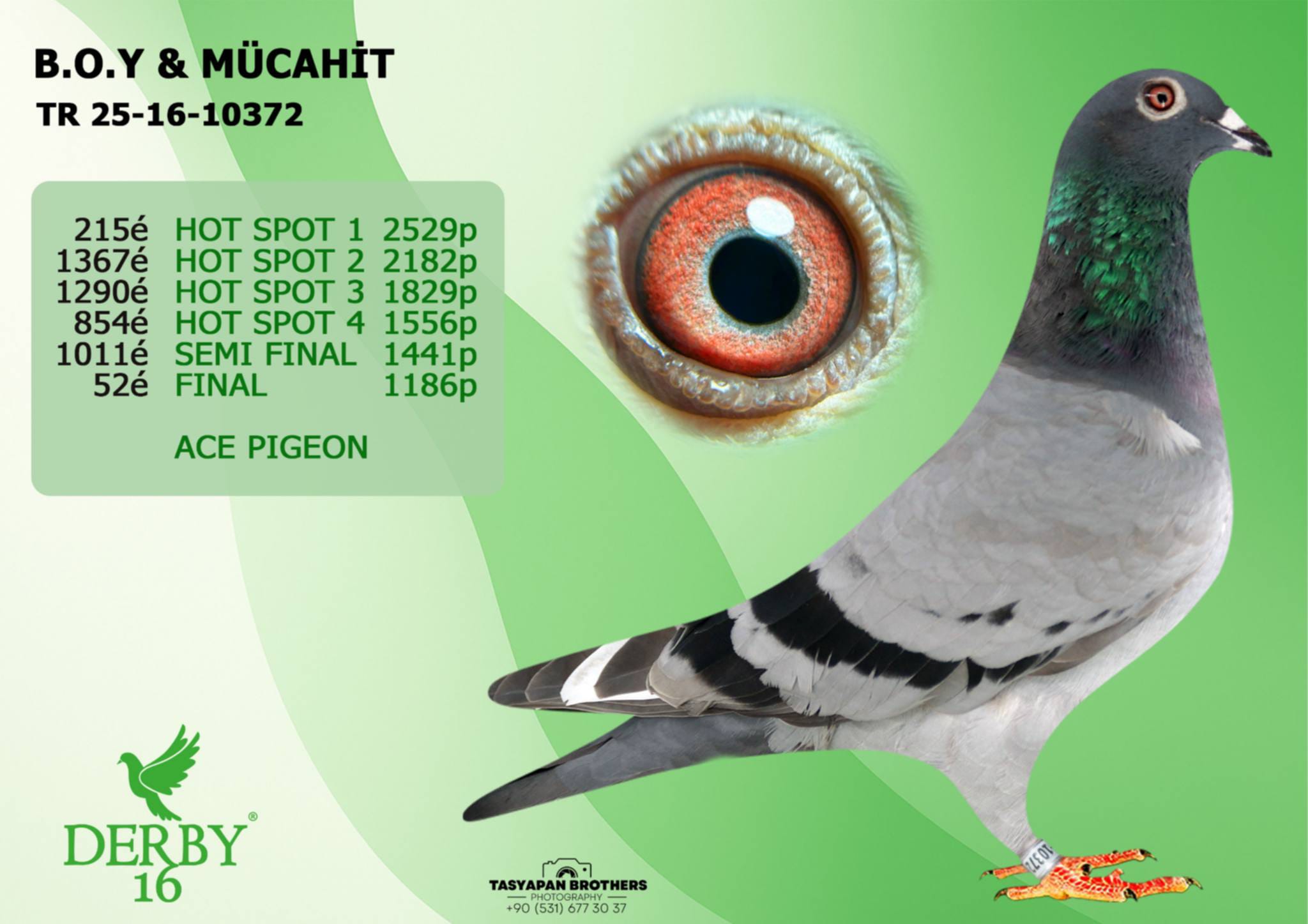 TR-25-16-10372 DERBY 16 FİNAL 72 MÜCAHİT PAMUK